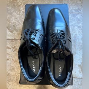 Men's Black Alfani Dress Shoes Size 10
